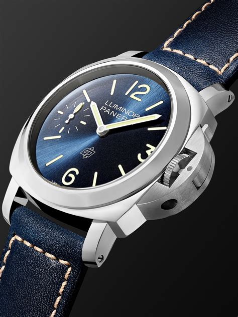 panerai 44mm leather|panerai luminous paint.